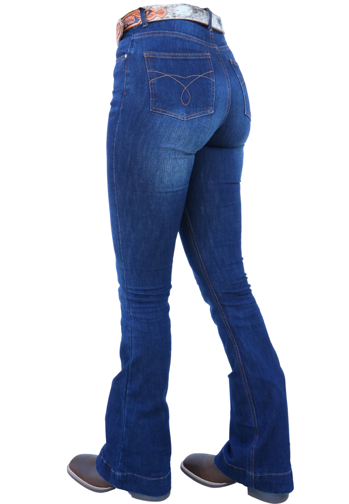Newmarket Bonnie High Waisted Jean - Dark Wash