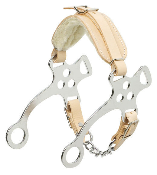 Chrome Plaited Hackamore