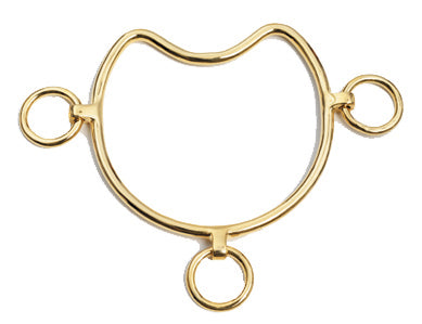 Gold Anti-Rearing Bit