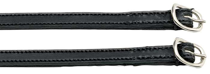 Aintree Stitched Spur Straps - 10mm