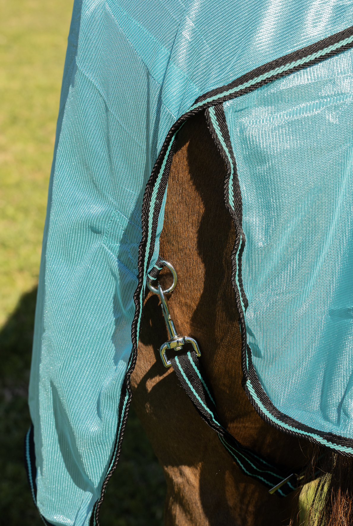 Mesh Combo With Surcingles - Aqua