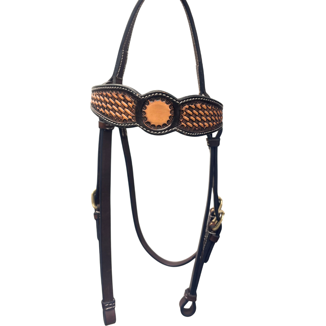 Calgary Tooled Shaped Barcoo - #2664