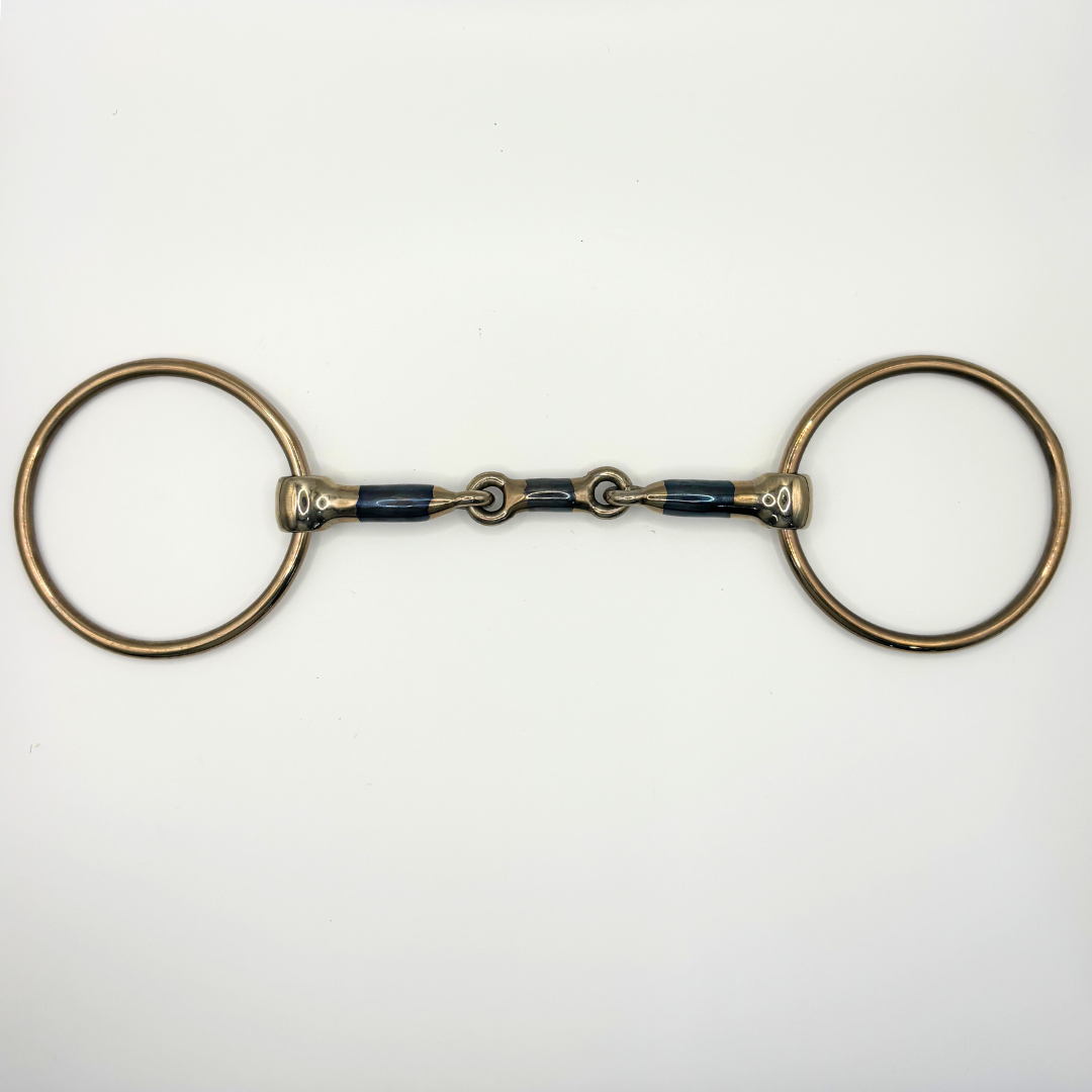 Blue Steel Campdraft Loose Ring Snaffle