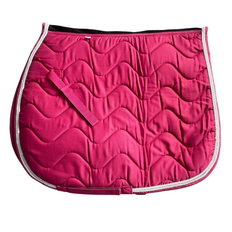 Canterbury Airflow All Purpose Saddle Pad - Raspberry
