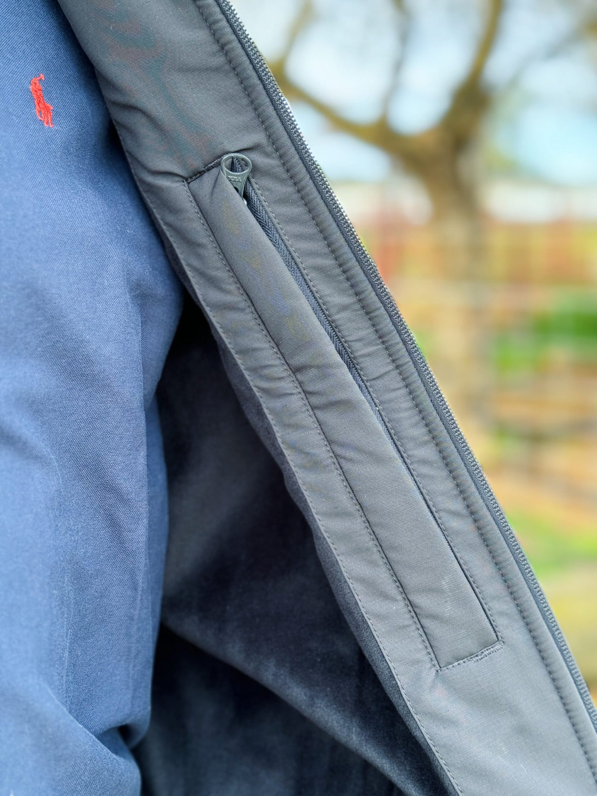 Newmarket Longreach Men's Puffer Vest - Charcoal