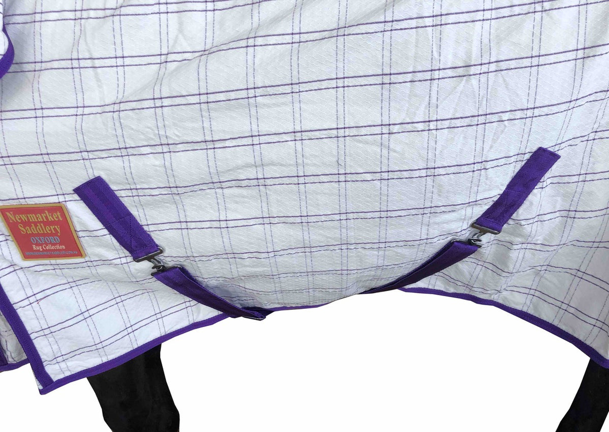Exclusive Oxford Equest Honey Comb Ripstop Cotton Combo - Purple