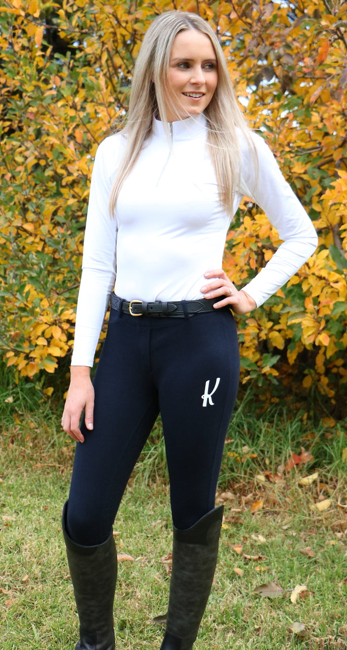 Kensington Equestrian Ladies Gel Seat Pull On Jodhpurs