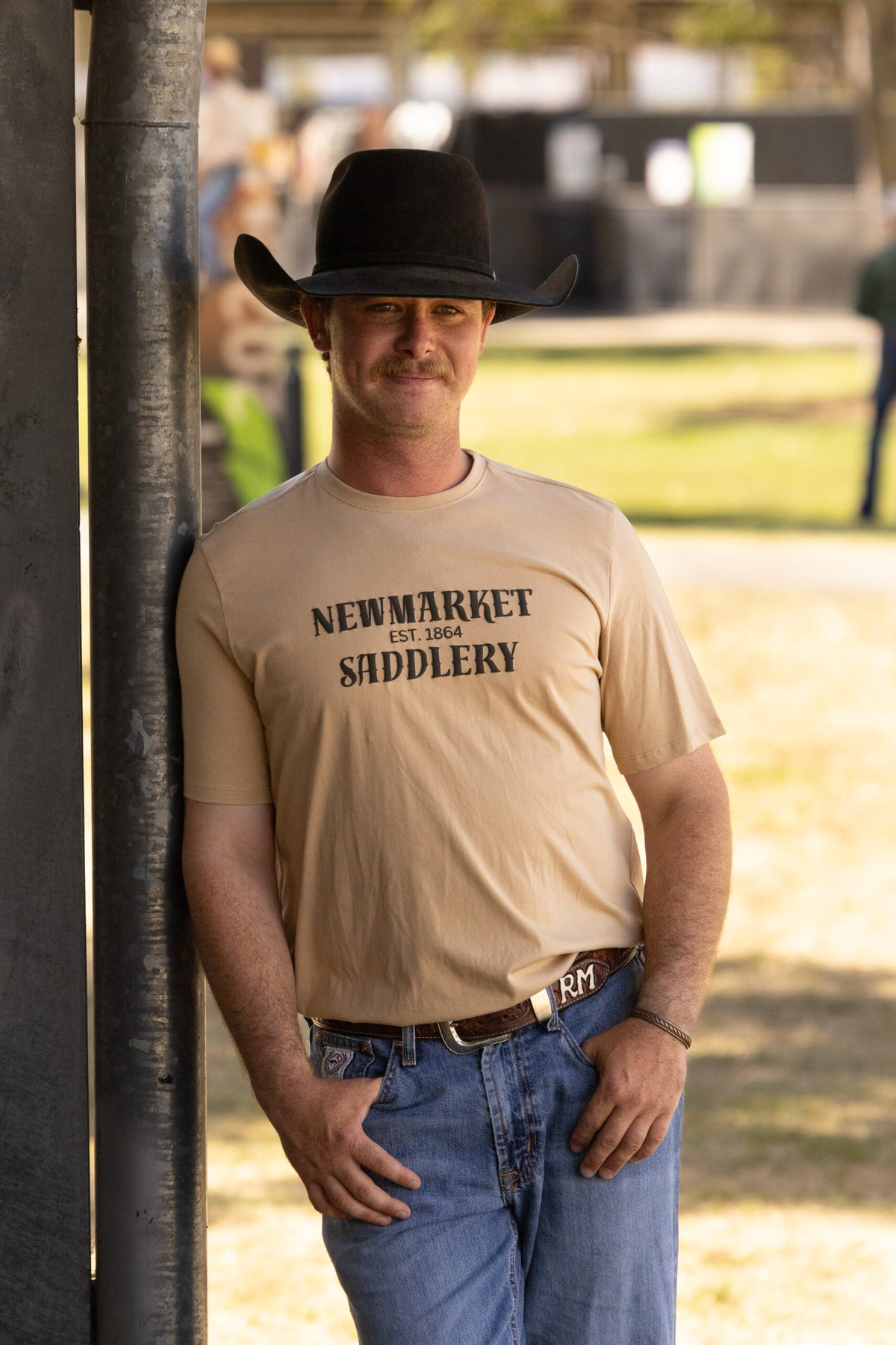 Newmarket 100% Cotton T-Shirt – "Newmarket Saddlery"
