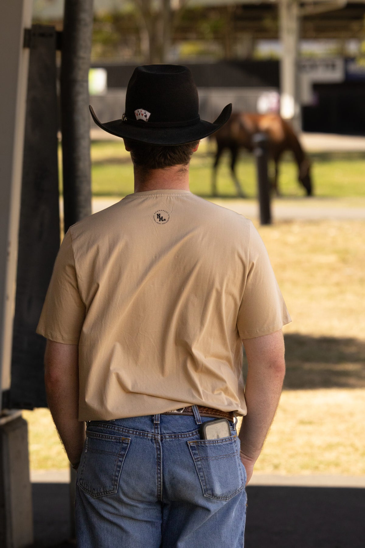 Newmarket 100% Cotton T-Shirt – "Newmarket Saddlery"