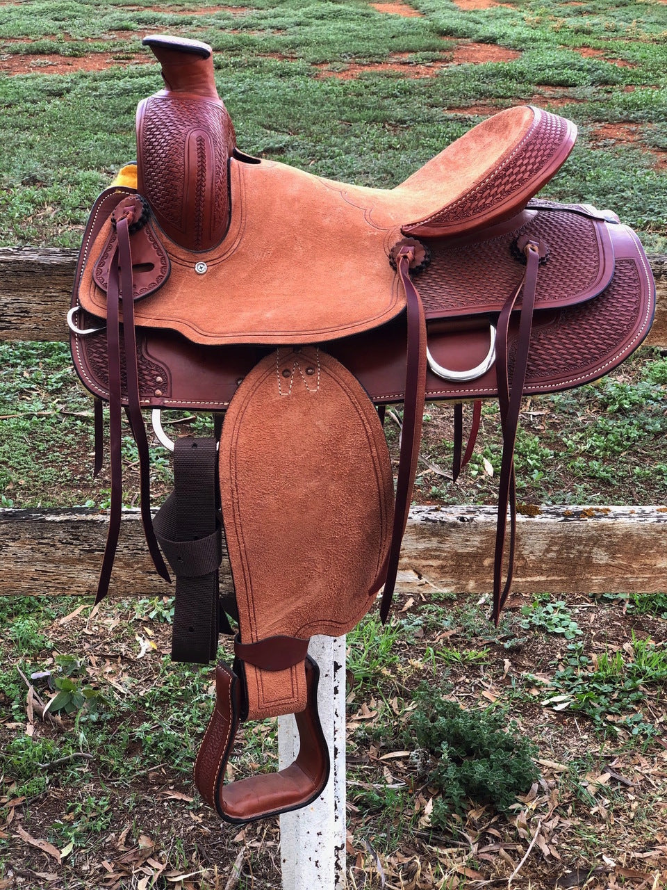 American Leather 'Sacramento' Ranch Western Saddle