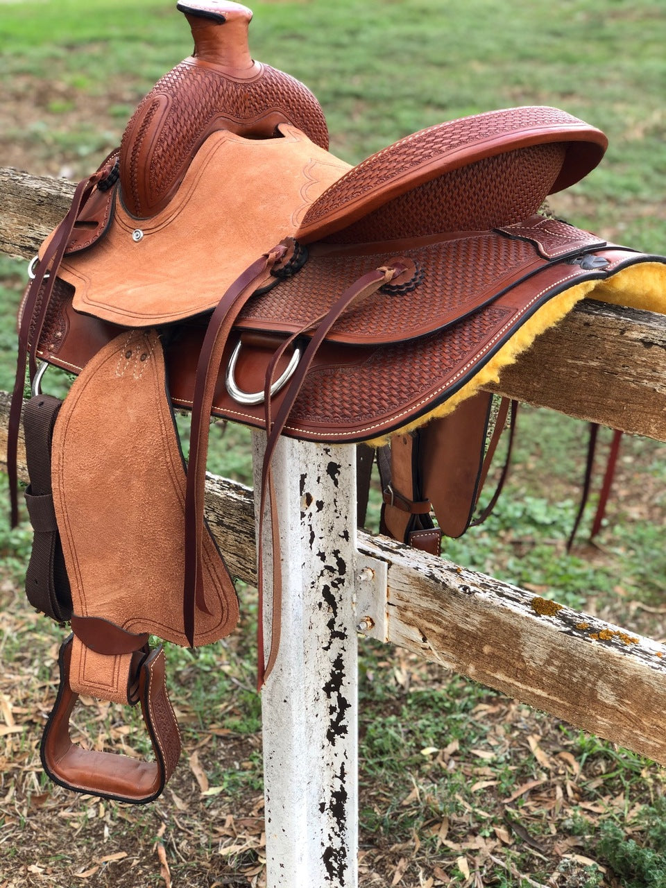 American Leather 'Sacramento' Ranch Western Saddle