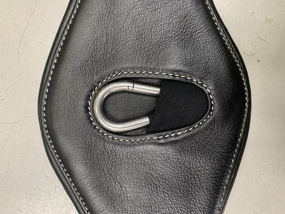 Canterbury Contoured Leather Elastic Girth