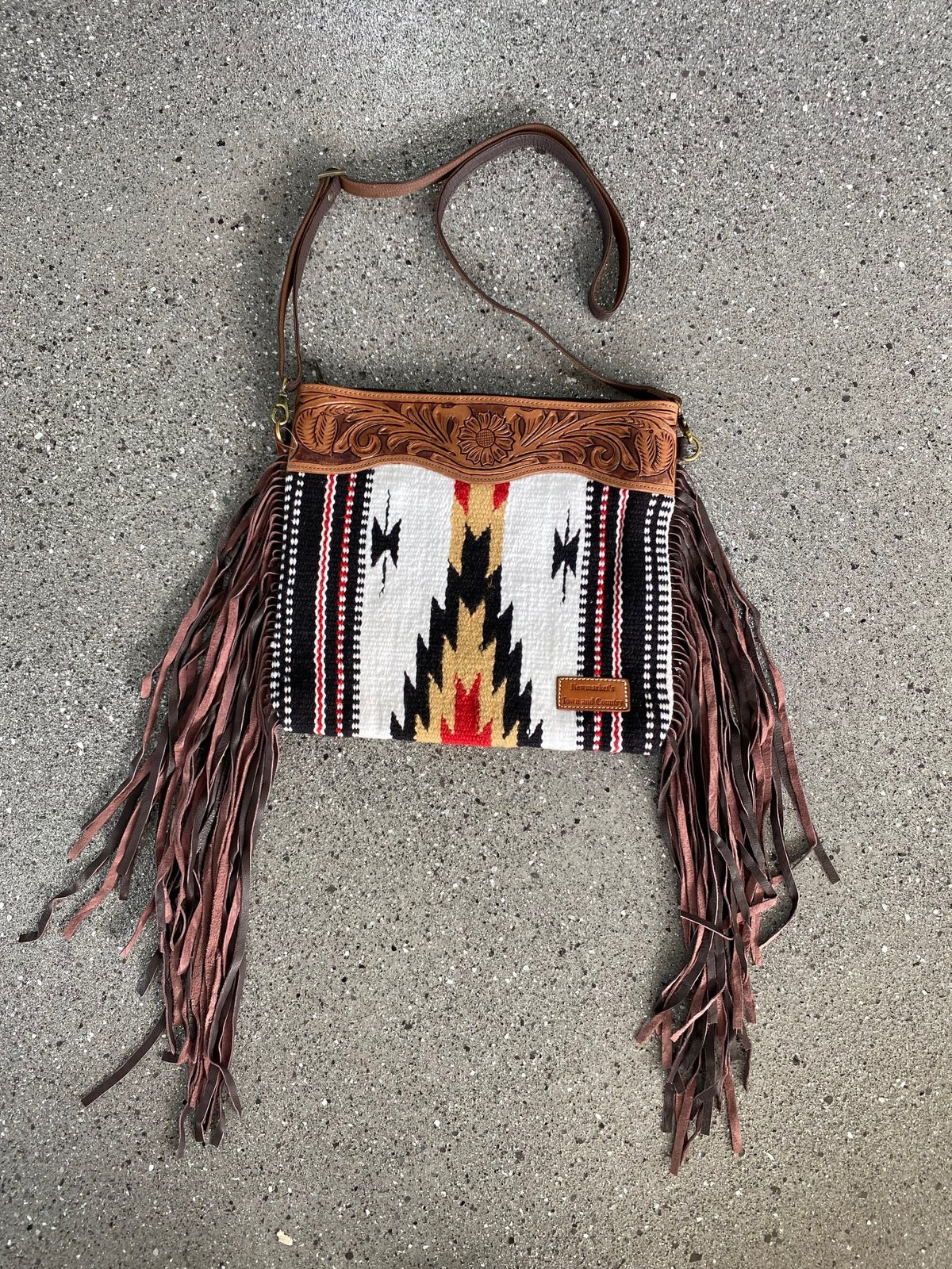 Newmarkets Town & Country 'Savannah' Navajo Cross Body Bag
