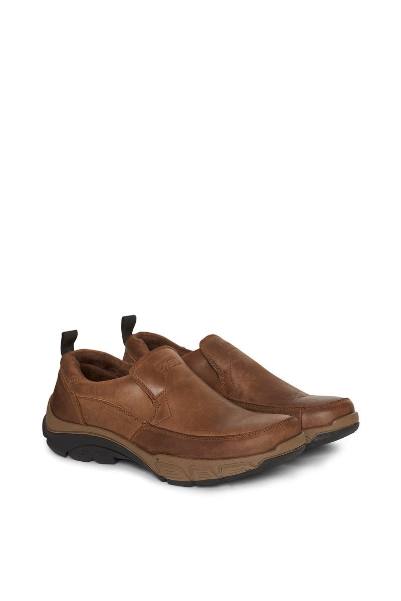 Baxter Mens Kickback Leather Slip On Shoe