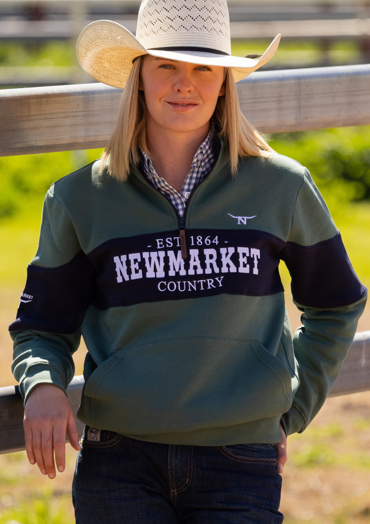 Newmarket ‘Kimba’ Uni-Sex 1/4 Zip