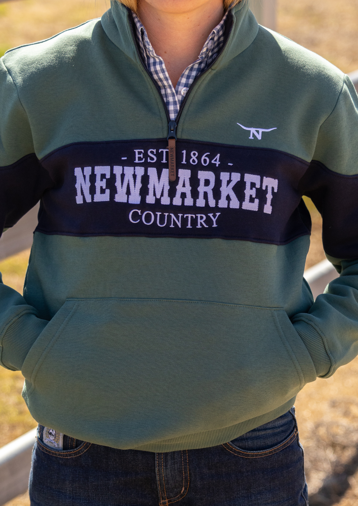 Newmarket ‘Kimba’ Uni-Sex 1/4 Zip
