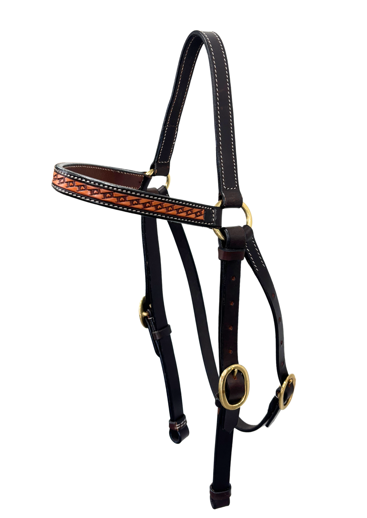 Calgary Tooled Barcoo Bridle #N-167