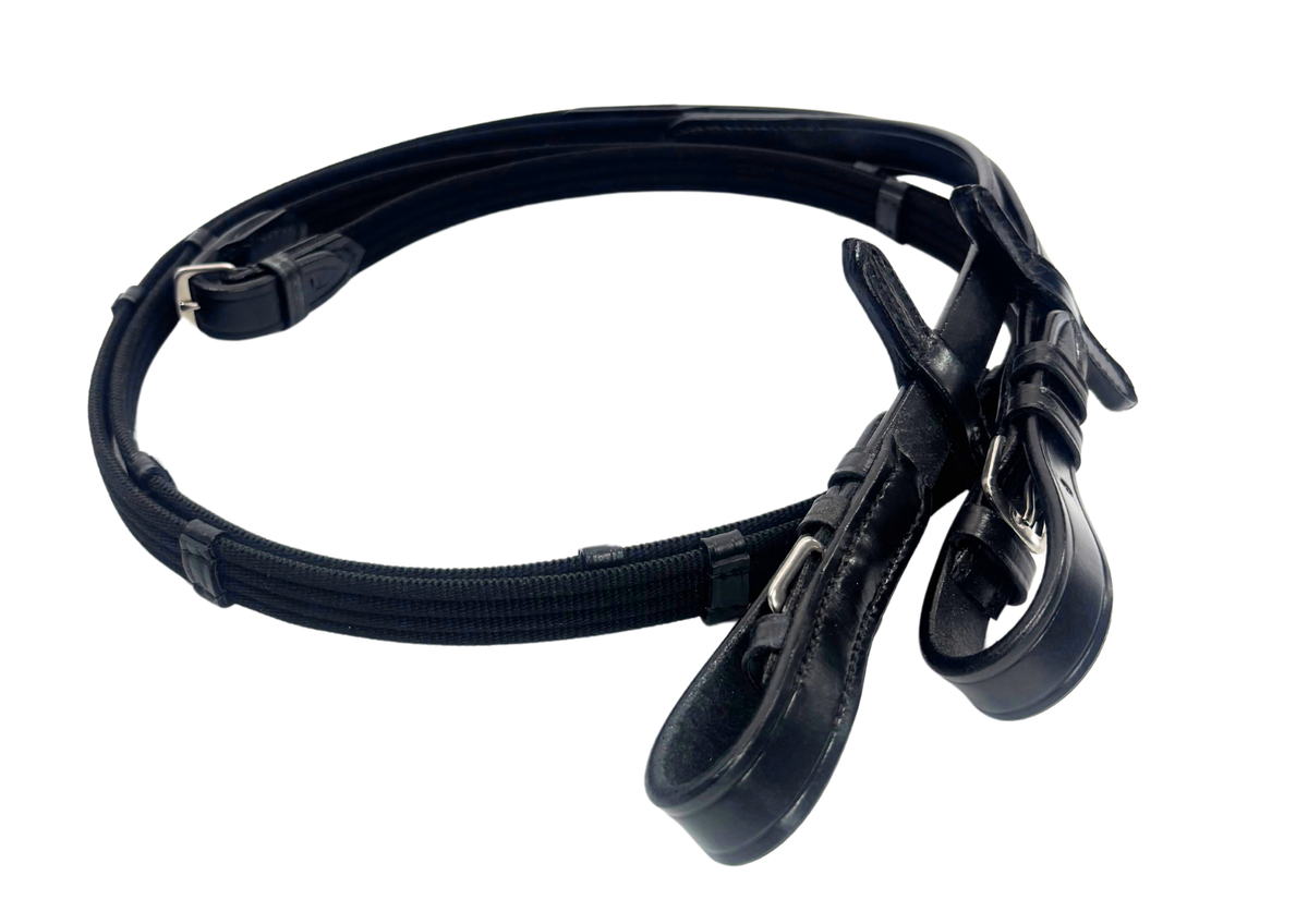 Oxford 6/8 Leather & Web Reins