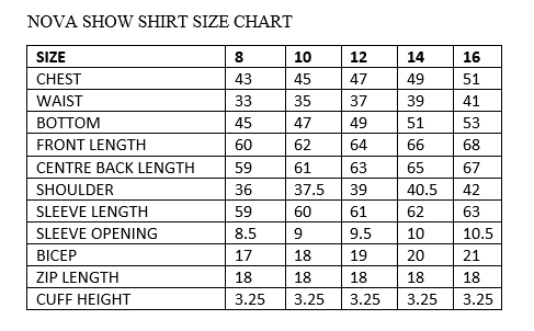 Kensington Equestrian Nova Long Sleeve Show Shirt With Mesh Insert