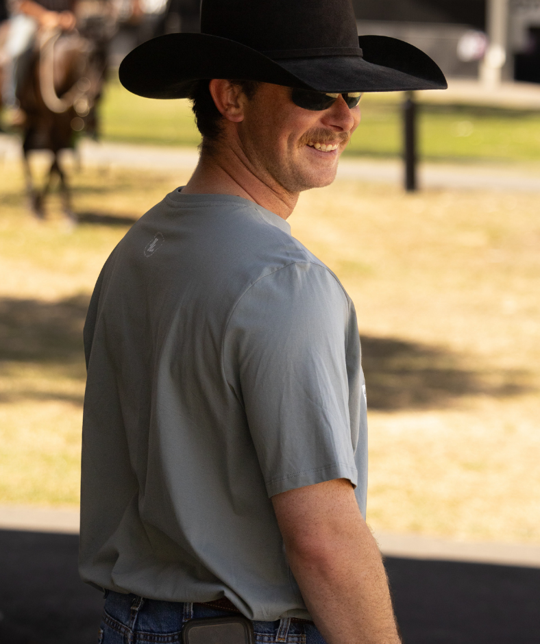 Newmarket 100% Cotton T-Shirt – "All Hat No Cattle"