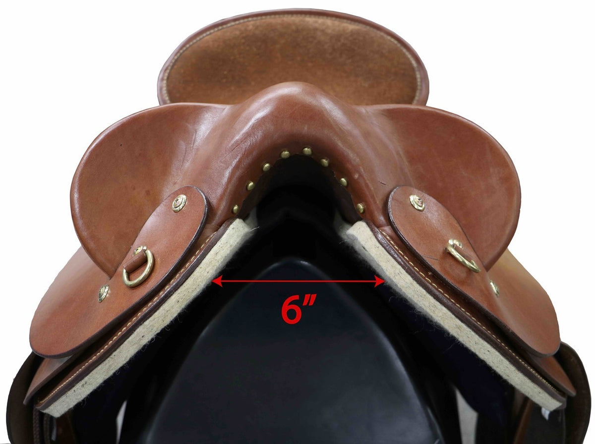 Calgary Balance ‘Ringa’ Halfbreed With NEW Comfy Rough Out Seat