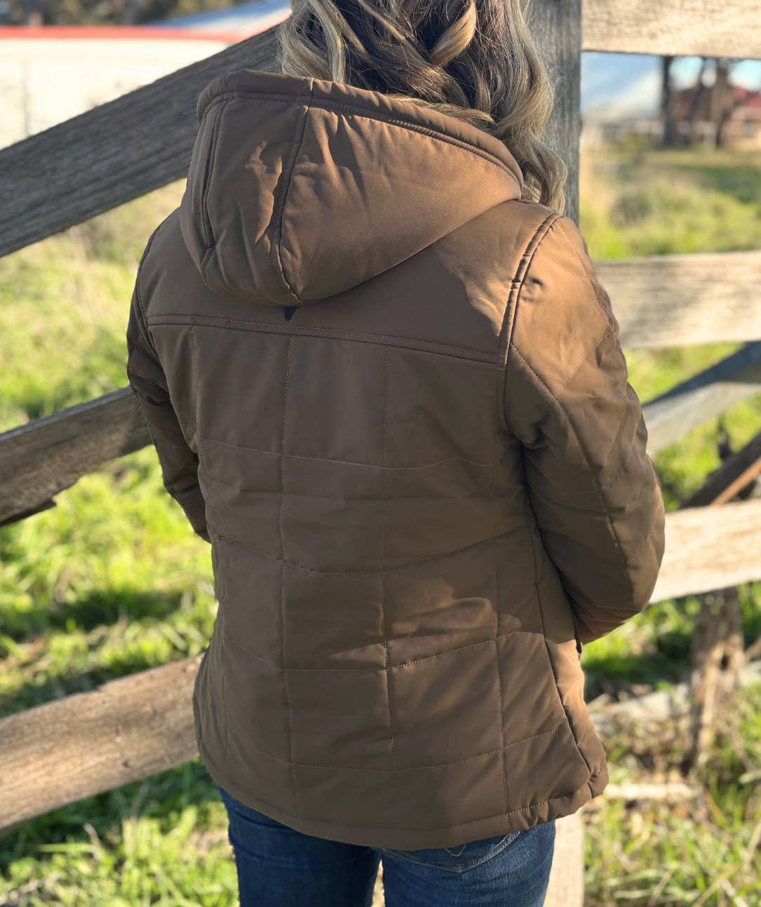Newmarket Sierra Women’s Puffer Jacket – Tobacco
