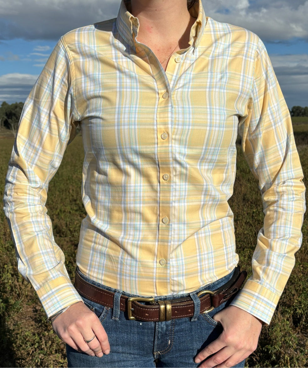 Newmarket Ladies Tess Dress Shirt – Yellow