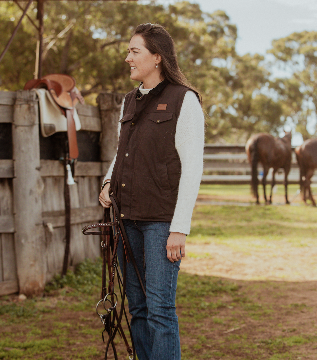Newmarket's Town & Country Oilskin Vest