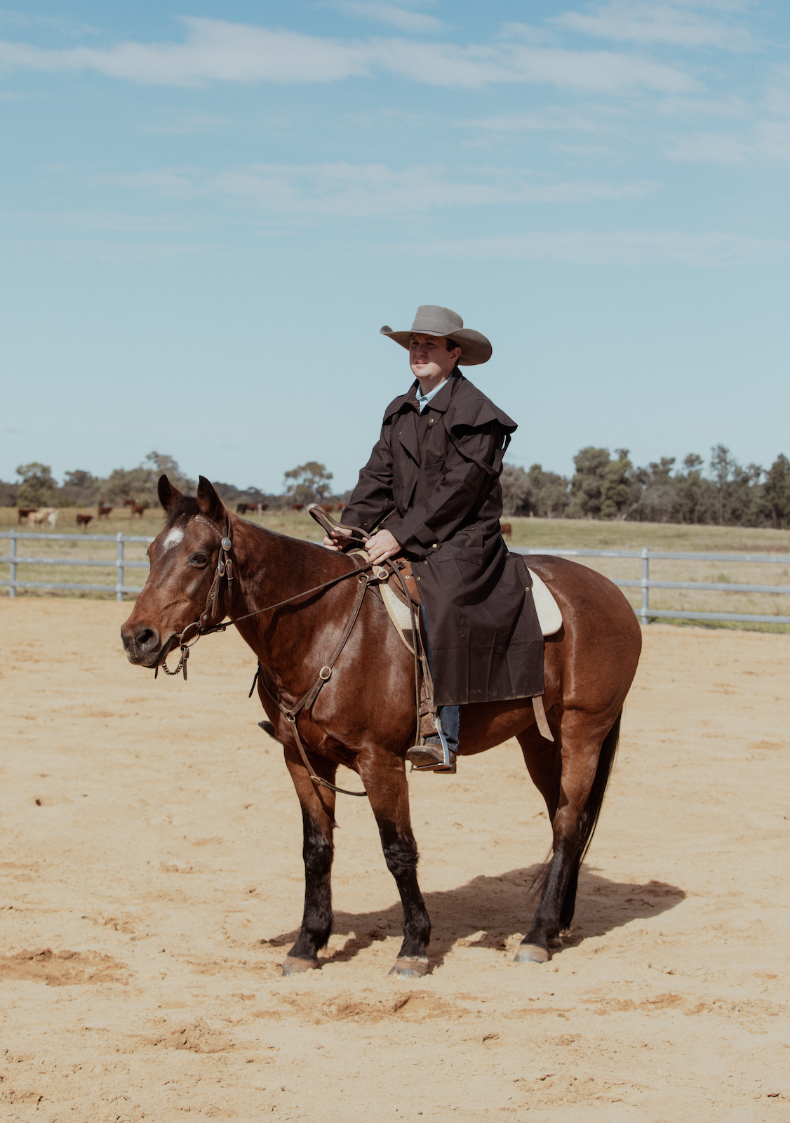 Newmarket's Town & Country Full Length Uni-Sex Oilskin Coat