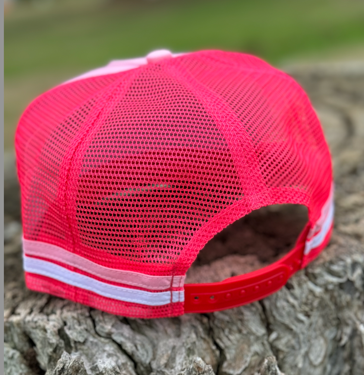 Newmarket Trucker Cap - Pink Bow