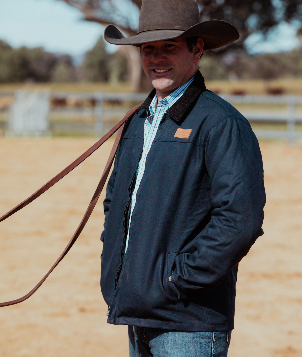Newmarket's Town & Country Canvas Fleece Lined Scott Jacket