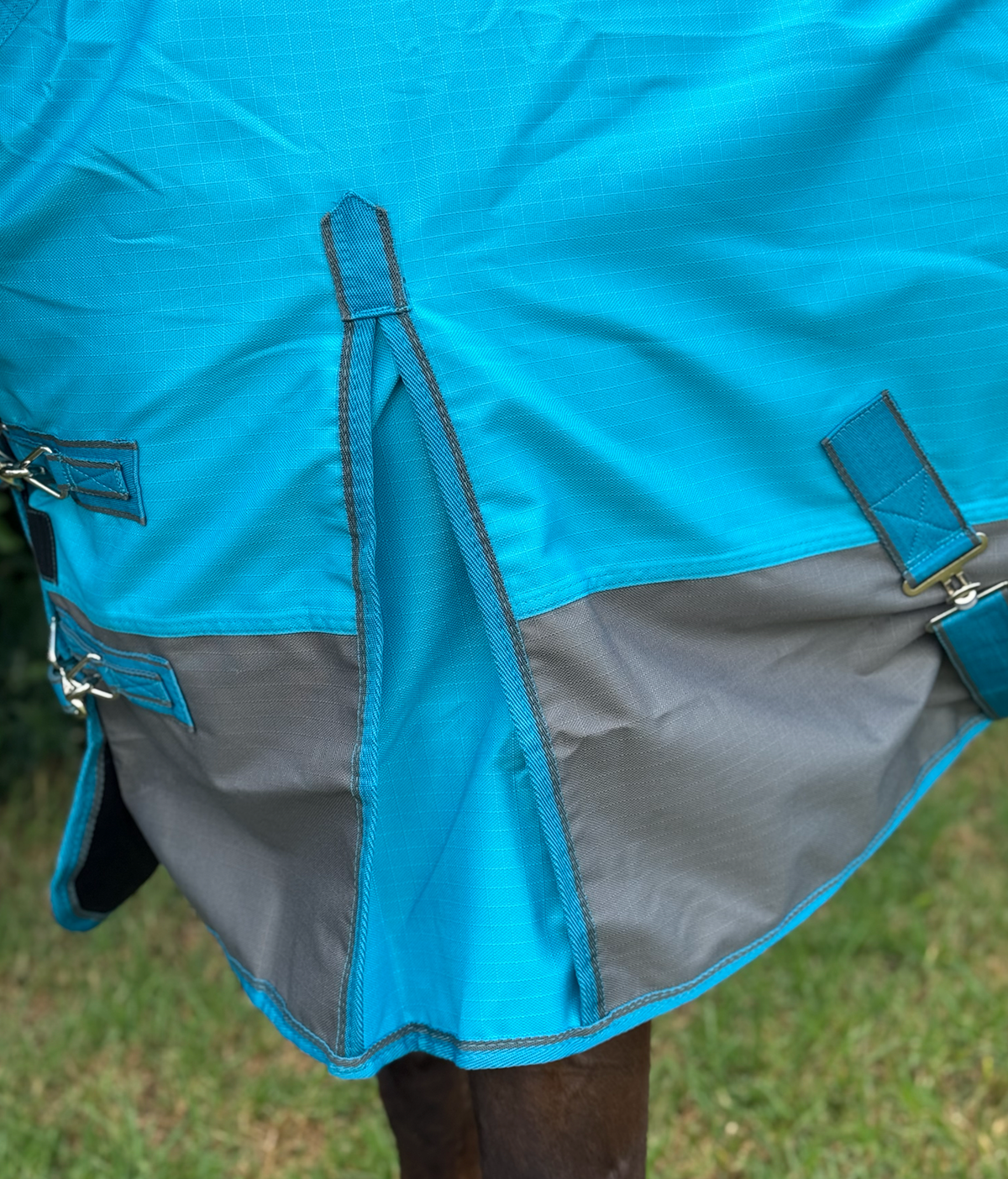 1200 Denier Rain Sheet Combo - Turquoise/Grey