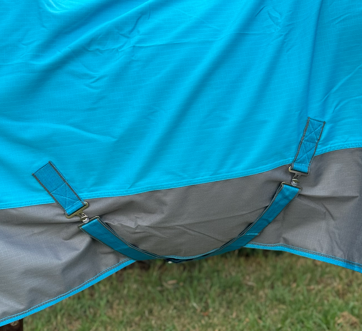 1200 Denier Rain Sheet Combo - Turquoise/Grey