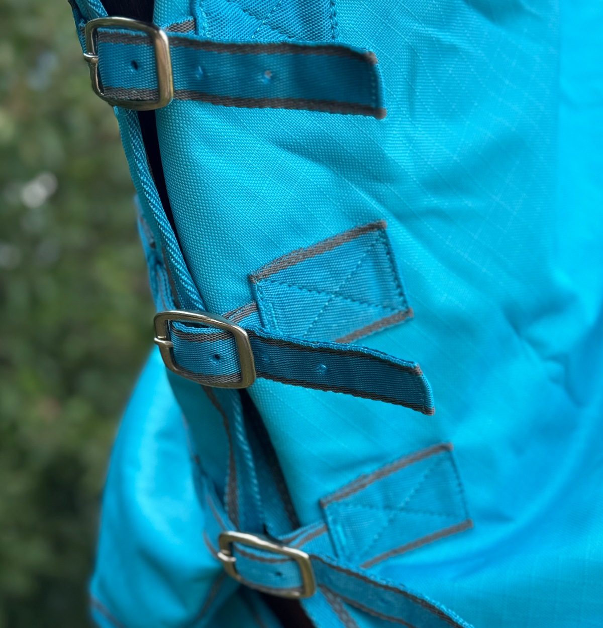 1200 Denier Rain Sheet Combo - Turquoise/Grey