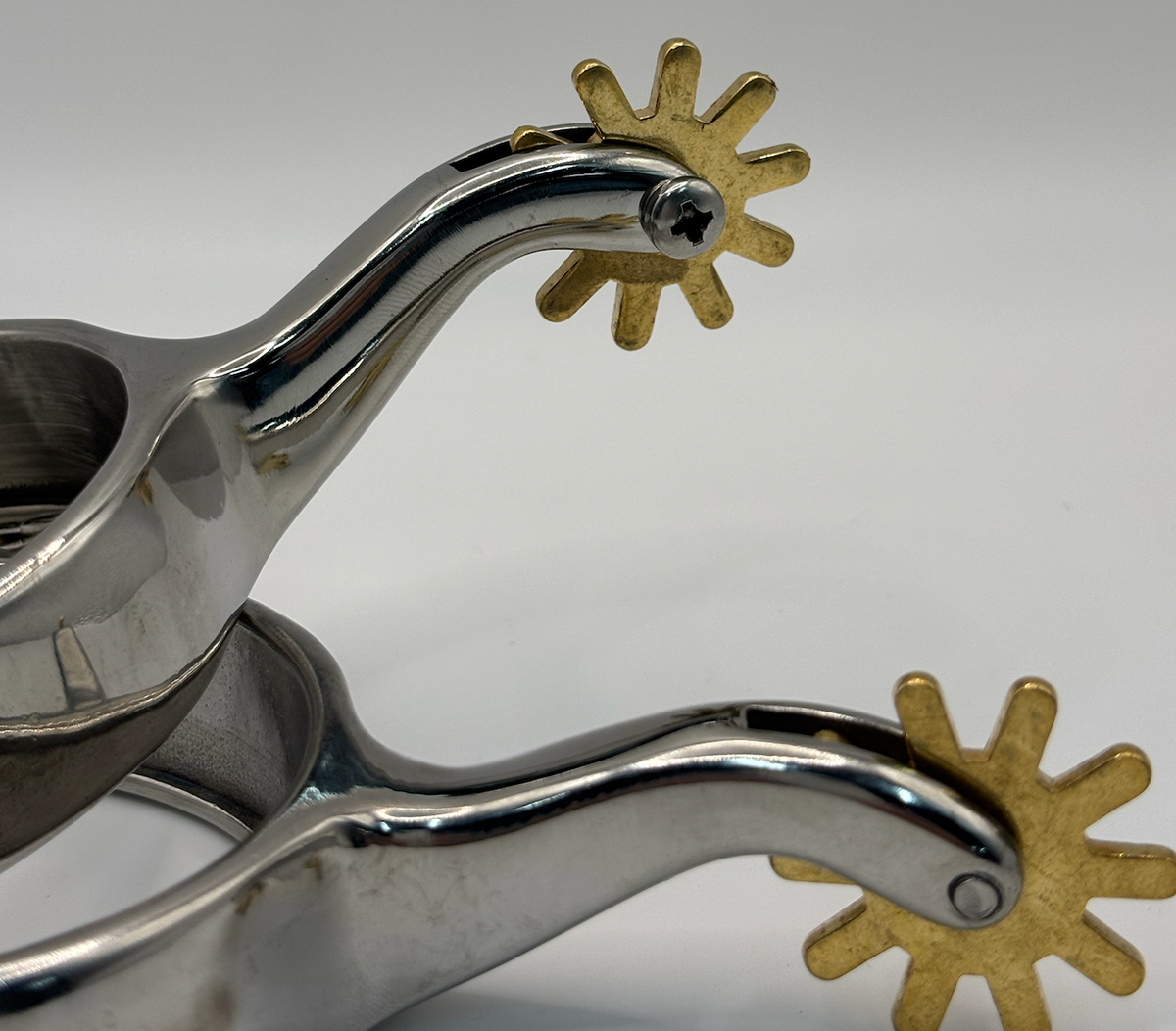 Stainless Steel Campdraft Spurs