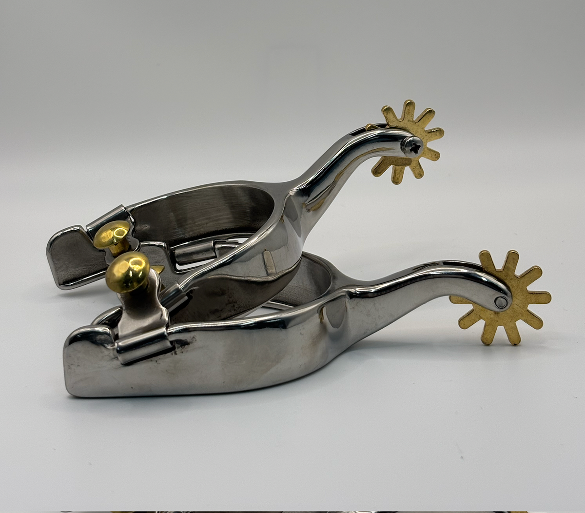Stainless Steel Campdraft Spurs