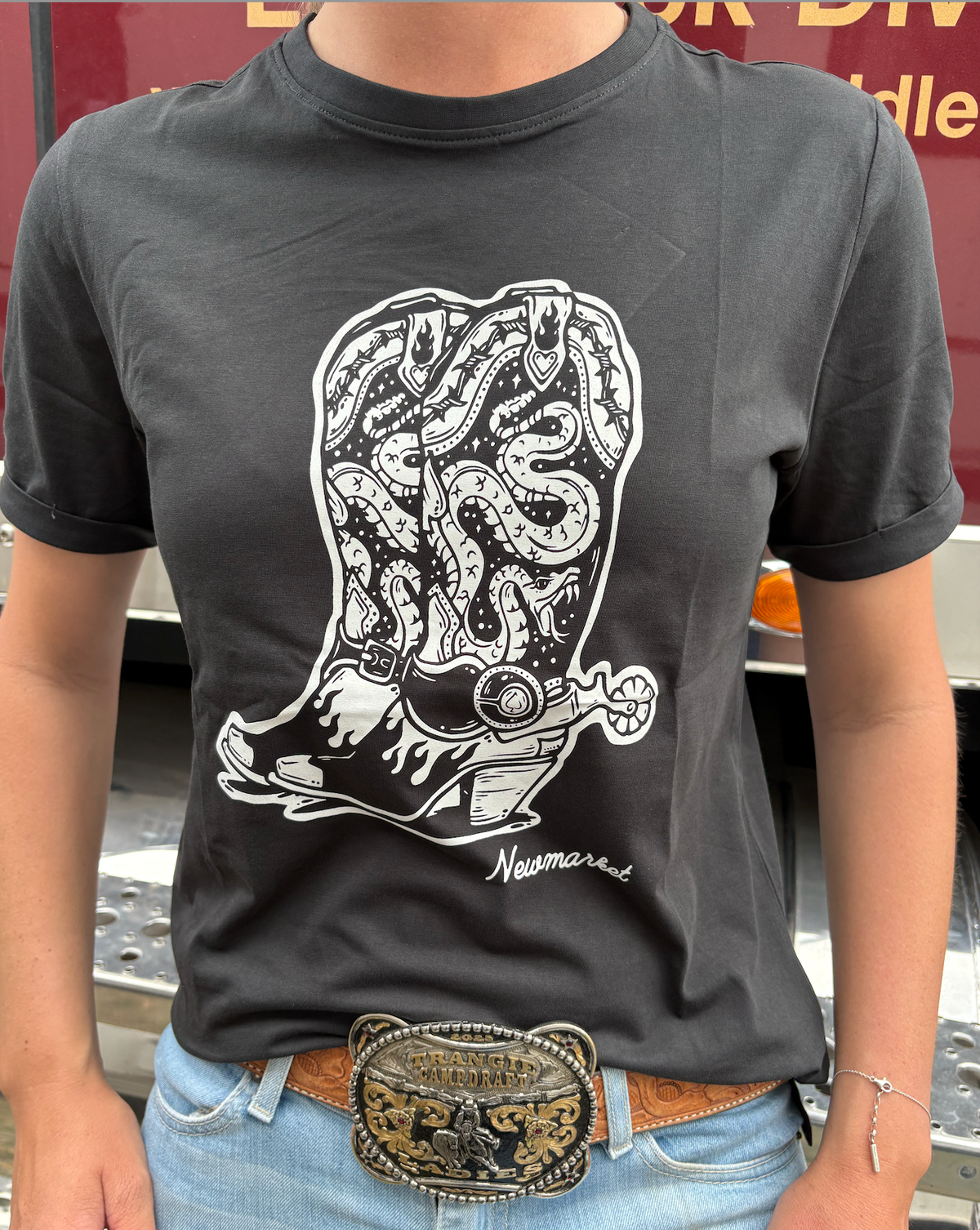 Newmarket 100% Cotton T-Shirt – Cowgirl Boots