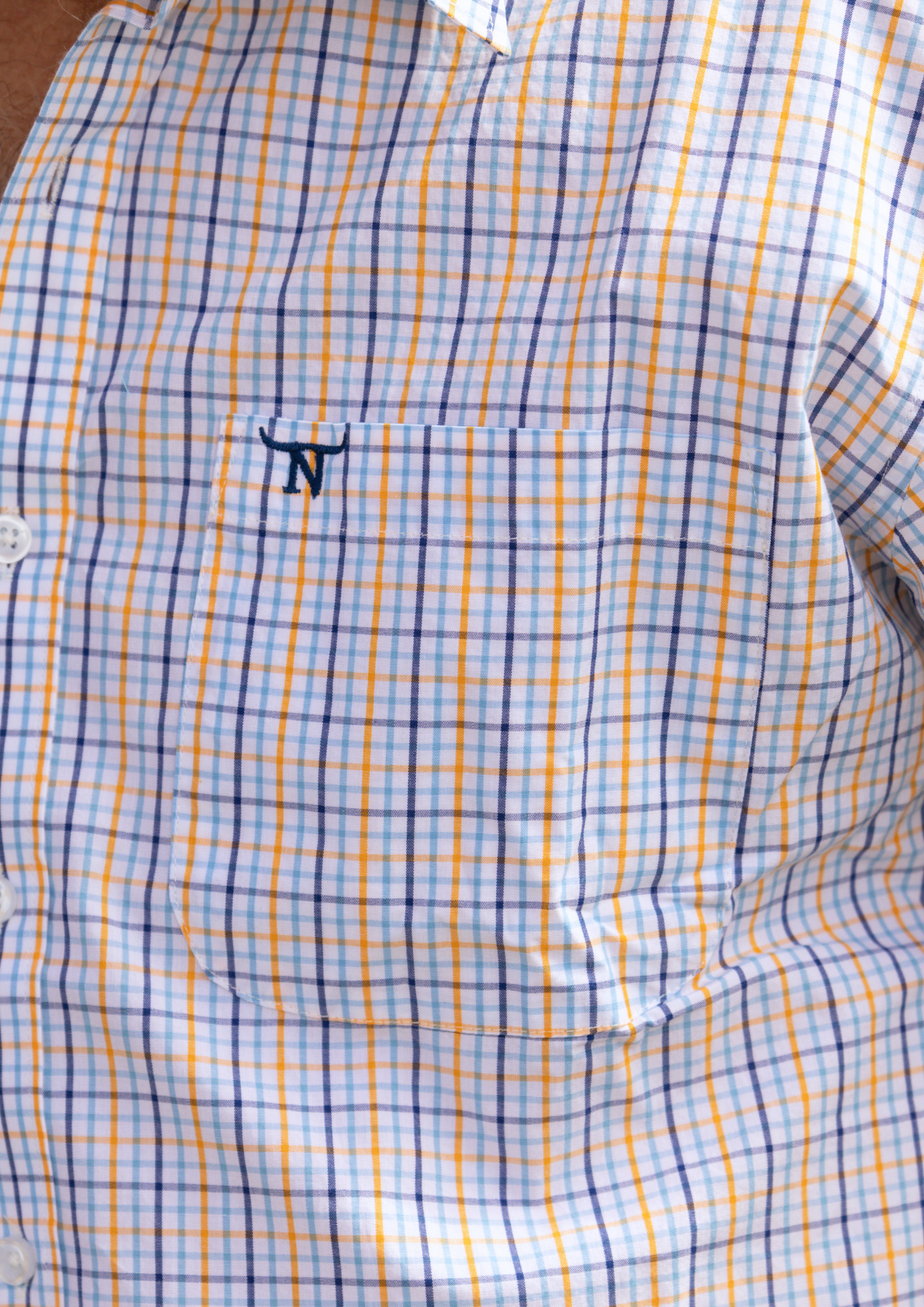 Newmarket Mens ‘Cody’ 100% Cotton Short Sleeve Shirt