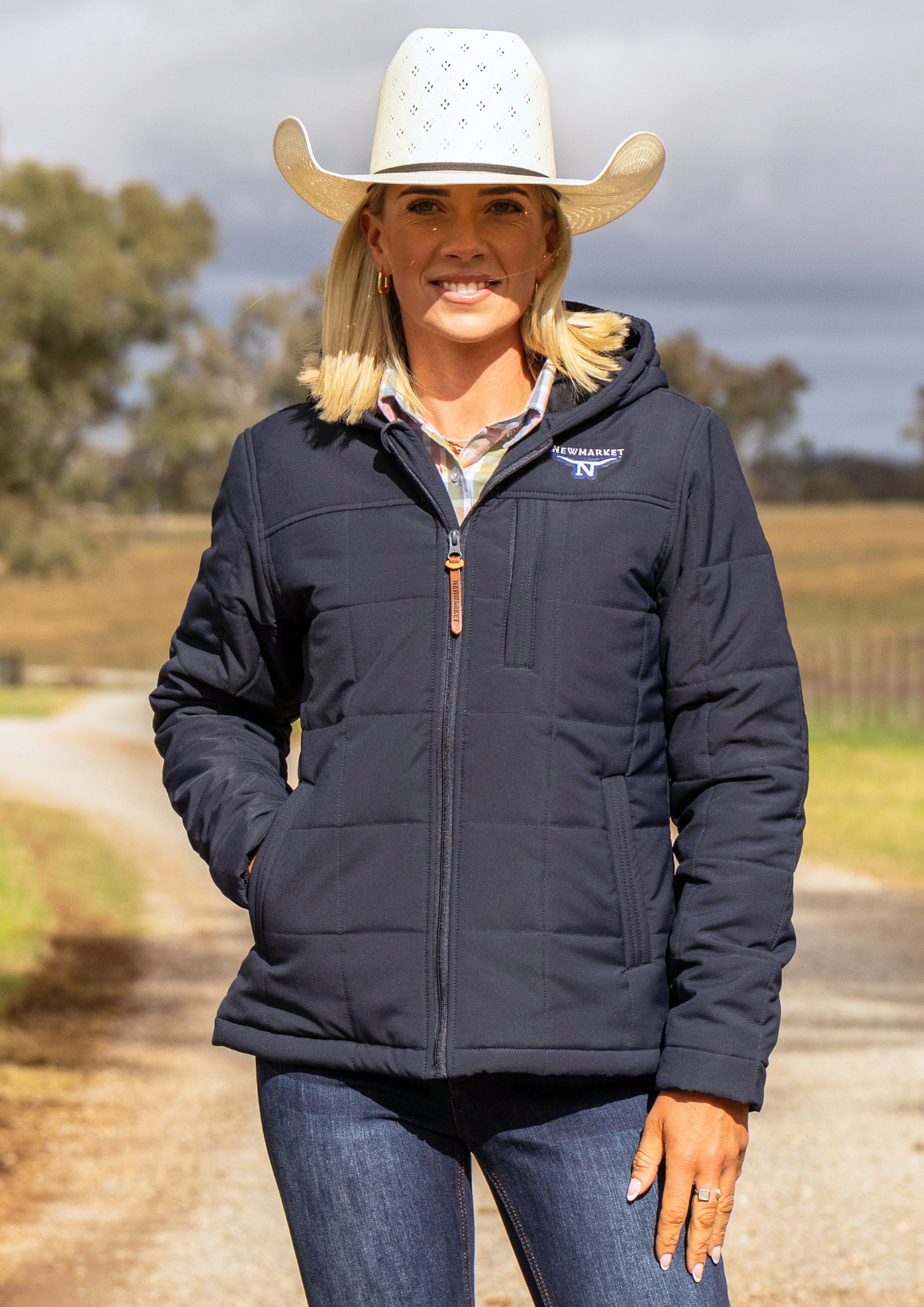 Newmarket Sierra Women’s Puffer Jacket – Navy