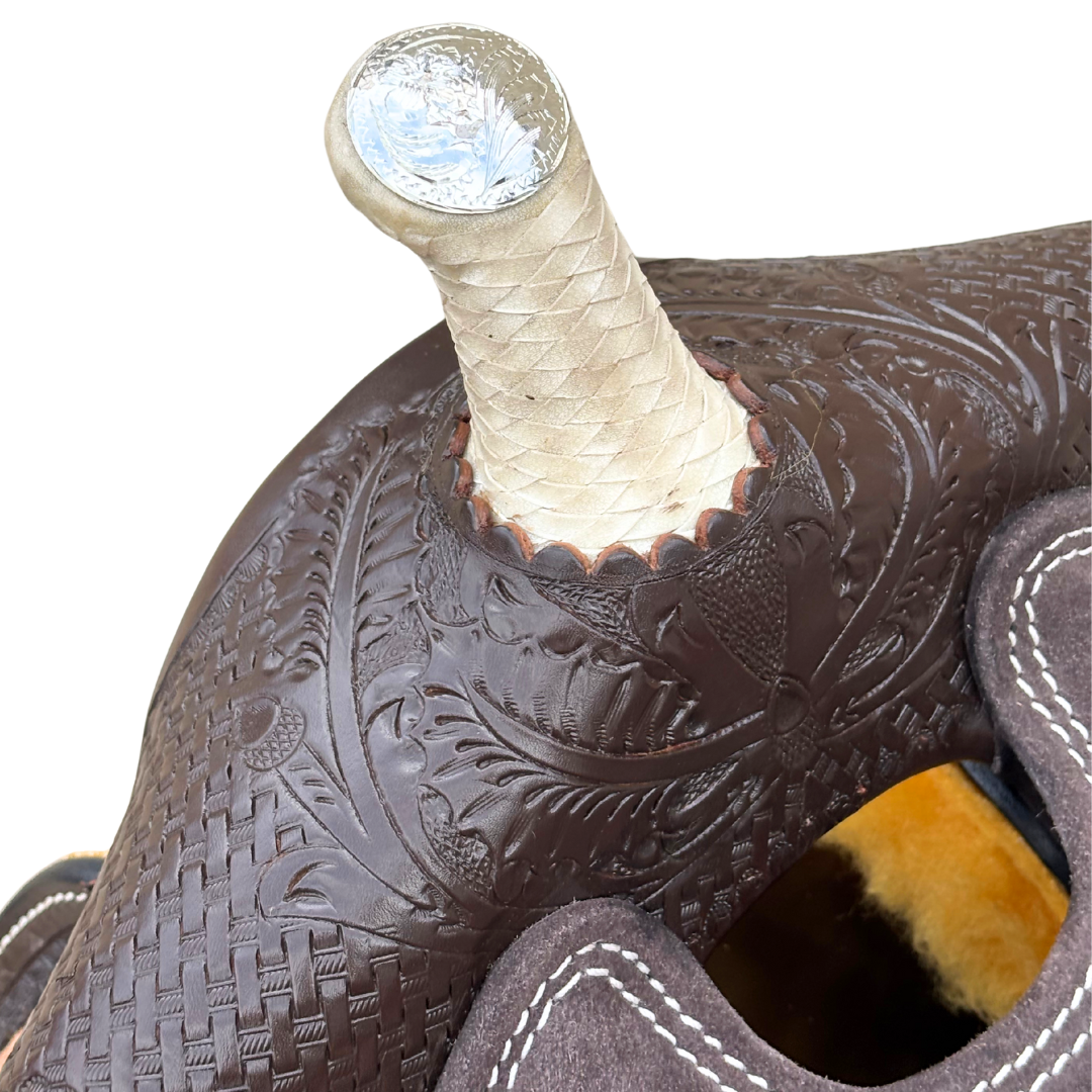 Calgary Dakota American Leather Western Saddle