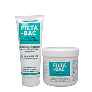 Filta-Bac Sunfilter and Anti-Bacterial Cream