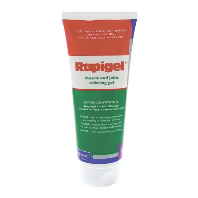 Virbac Rapigel Muscle and Joint Relieving Gel - 200g Tube