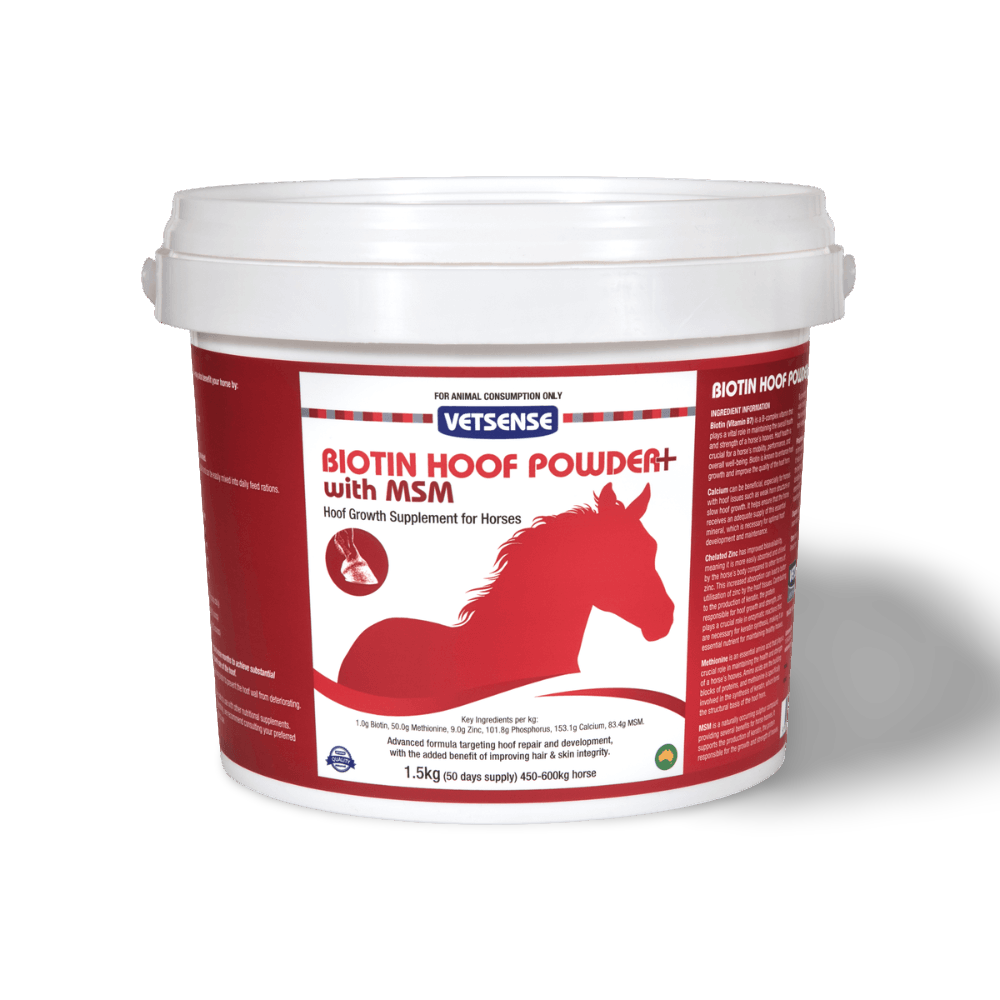 Biotin Hoof Powder Plus MSM - 1.5KG