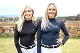 Kensington Equestrian Emery Long Sleeve Lace Show Shirt