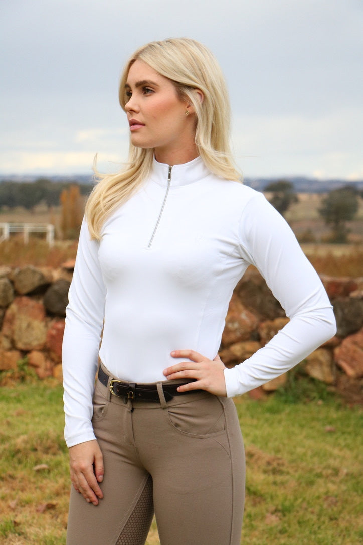 Kensington Equestrian Rayna Long Sleeve Performance Top
