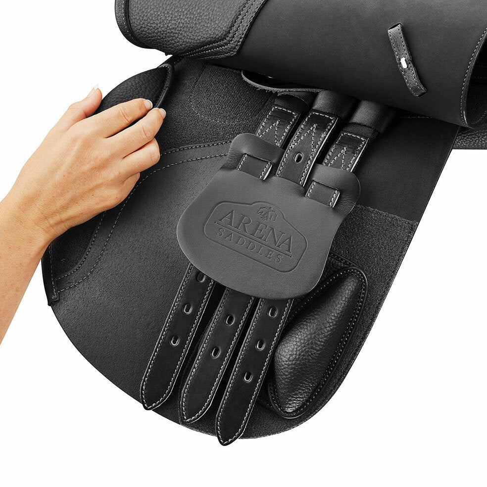 Arena Leather Jump Saddle