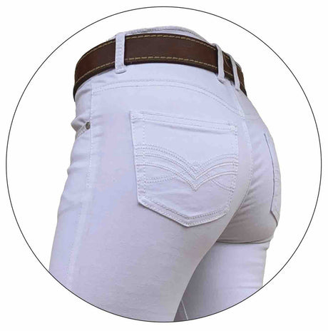 Newmarket's Town & Country ASH White Boot Leg Jeans