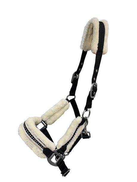 Canterbury Diamante Halter With Fleece