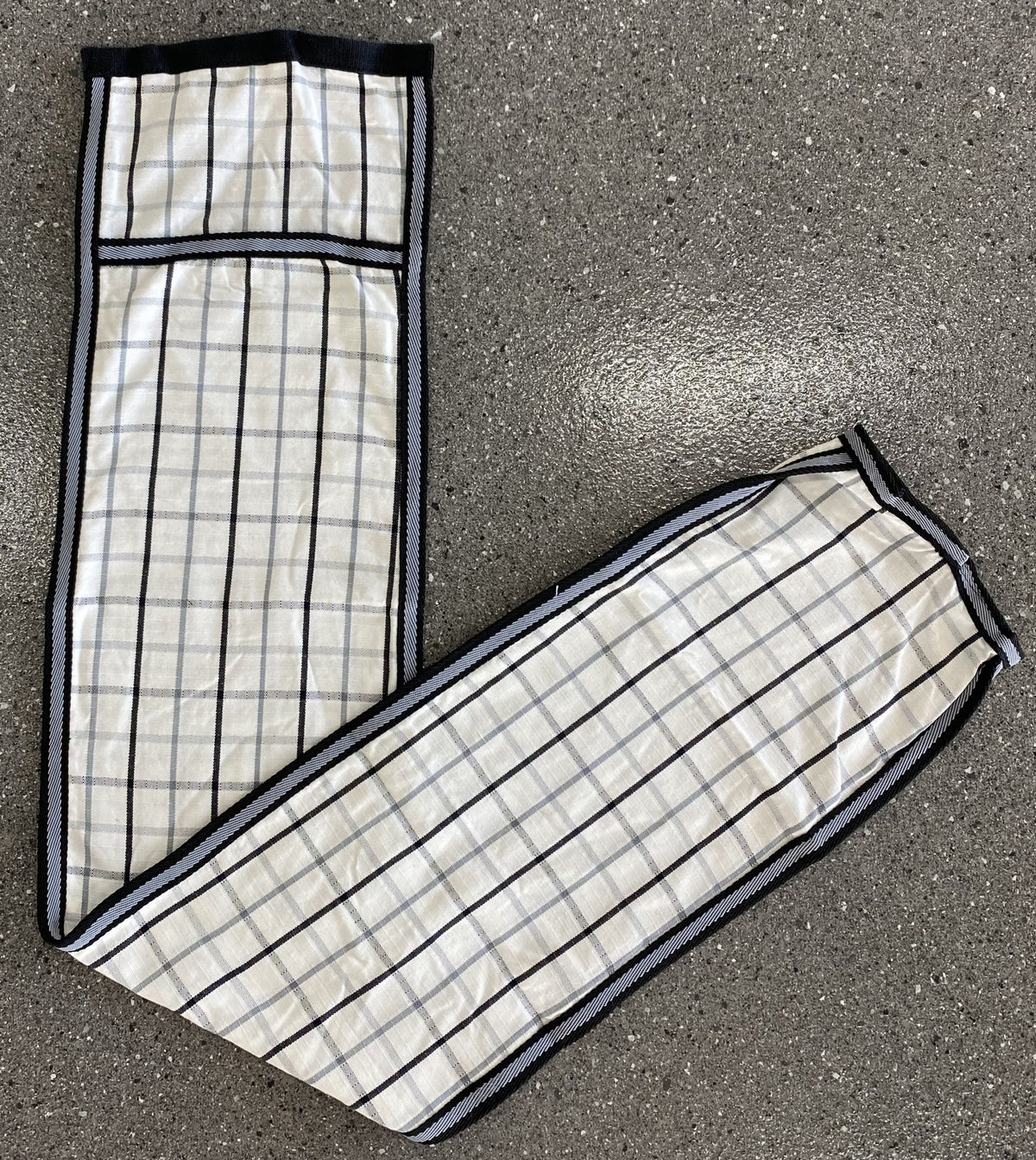 Exclusive Oxford Double Ripstop Platinum Cotton Tail Bag