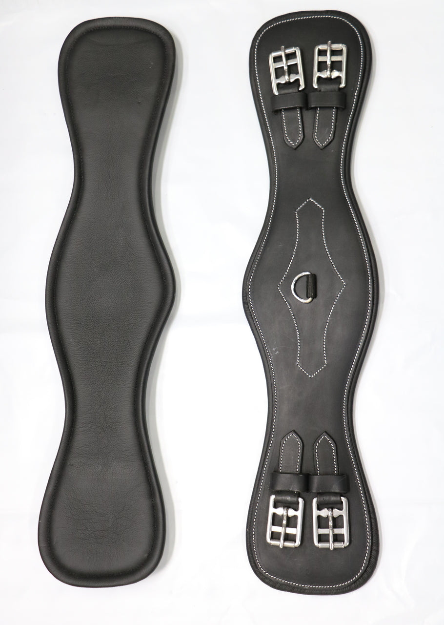 Canterbury Contoured Full Leather Dressage Girth